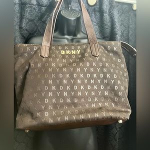 Like New Brown DKNY Tote